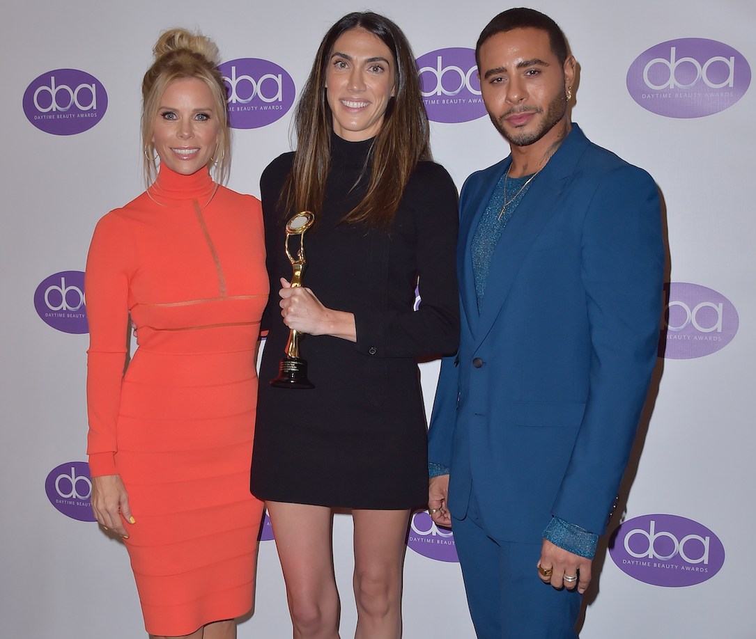 cheryl hines, michaeline dejoria, cesar deleon ramirez, daytime beauty awards