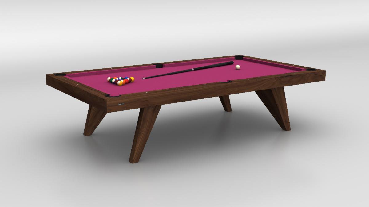 11 ravens, pink billiards pool table