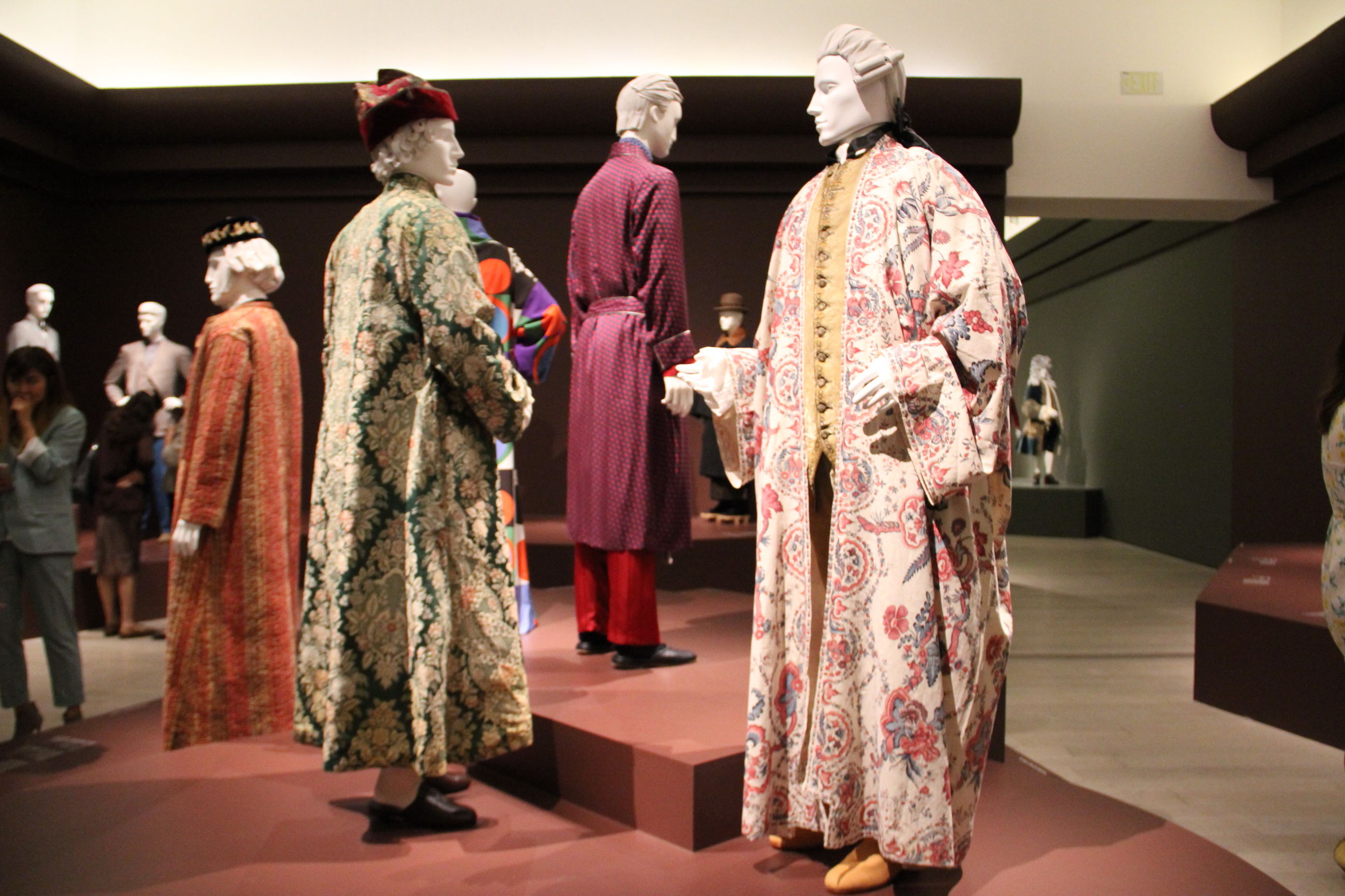 LACMA reigning men: fashion in menswear exhibit