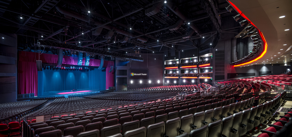 Microsoft Theater Receives Gbac Star Clean Award Latf Usa News