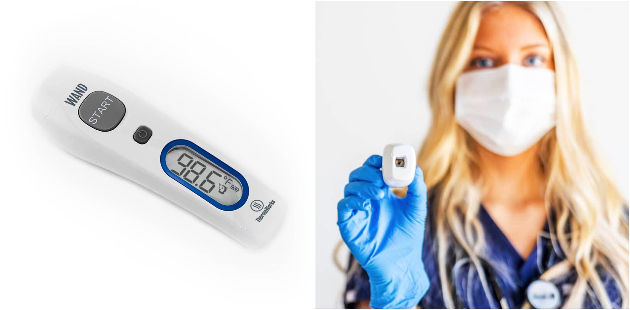 Choose Wand Forehead Thermometer LATF USA NEWS
