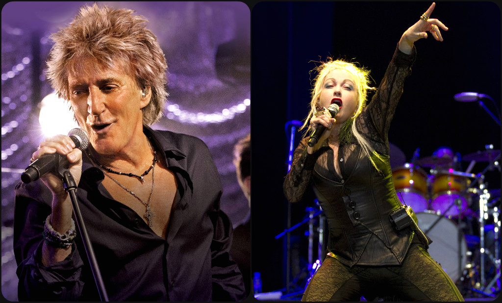 Rod Stewart And Cyndi Lauper Announce Joint Tour LATF USA NEWS