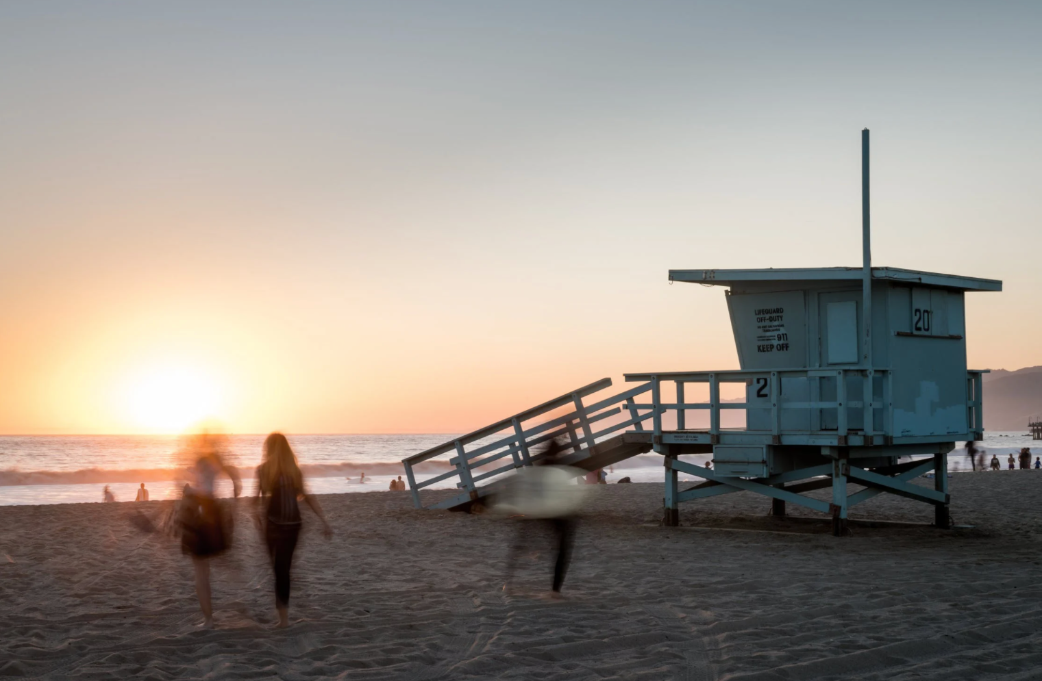 Ocean Water Use Warning for Los Angeles County