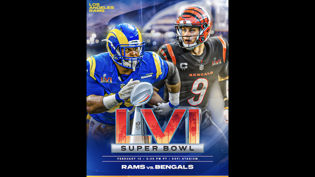 Rams & Bengals To Face-Off In Super Bowl LVI