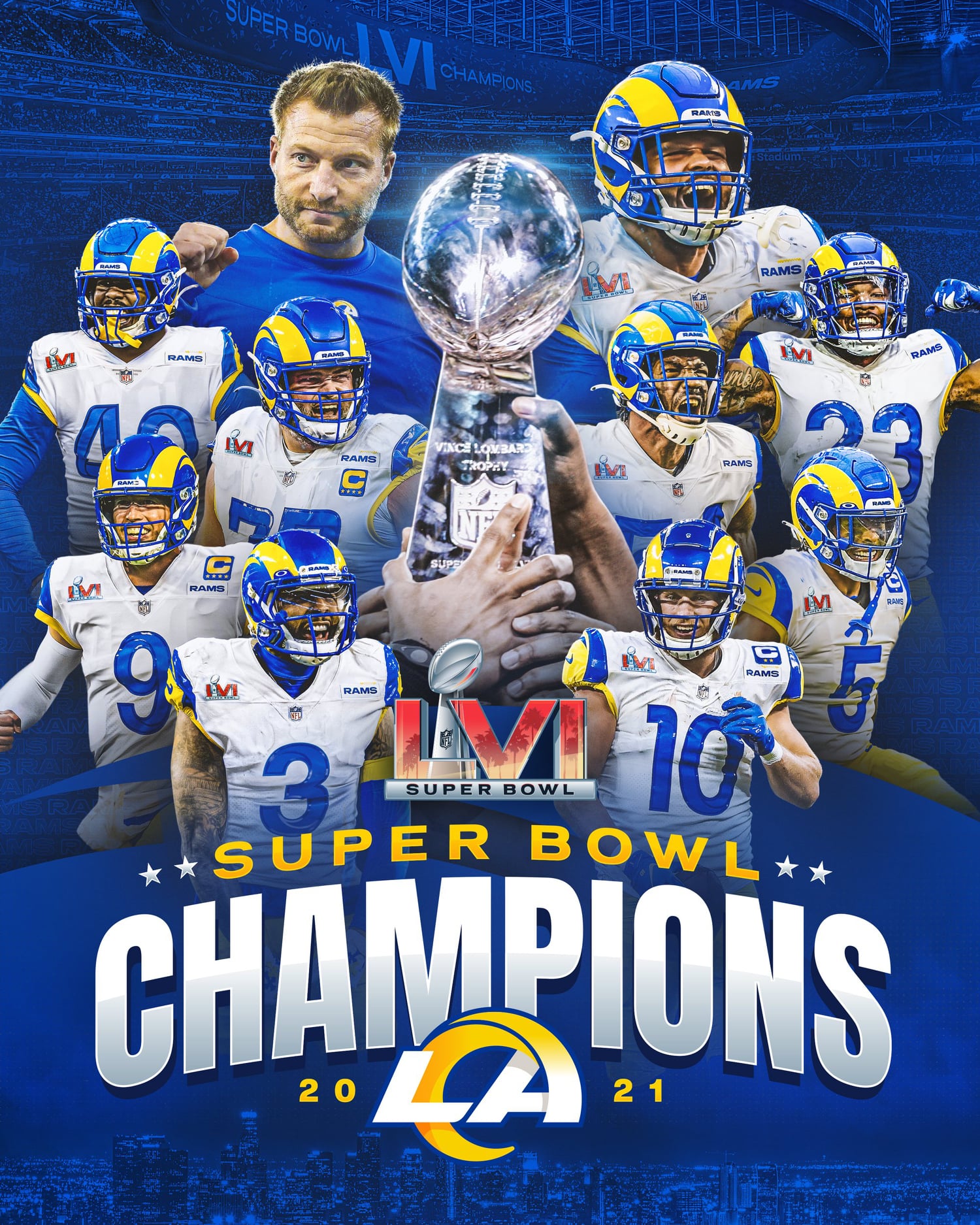 Los Angeles Rams come back to win Super Bowl LVI 23-20 in front of hometown  crowd