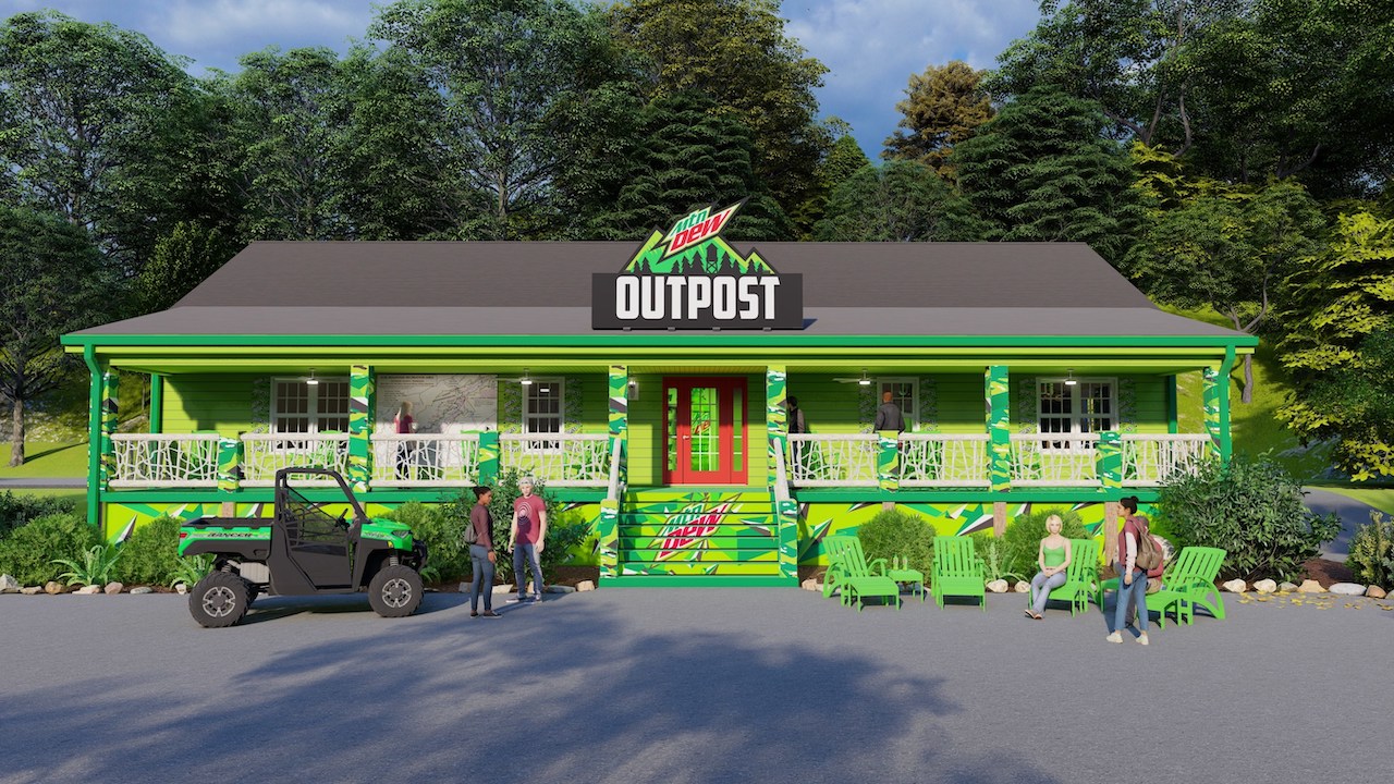 mountain dew outpost, mtn dew, tennessee