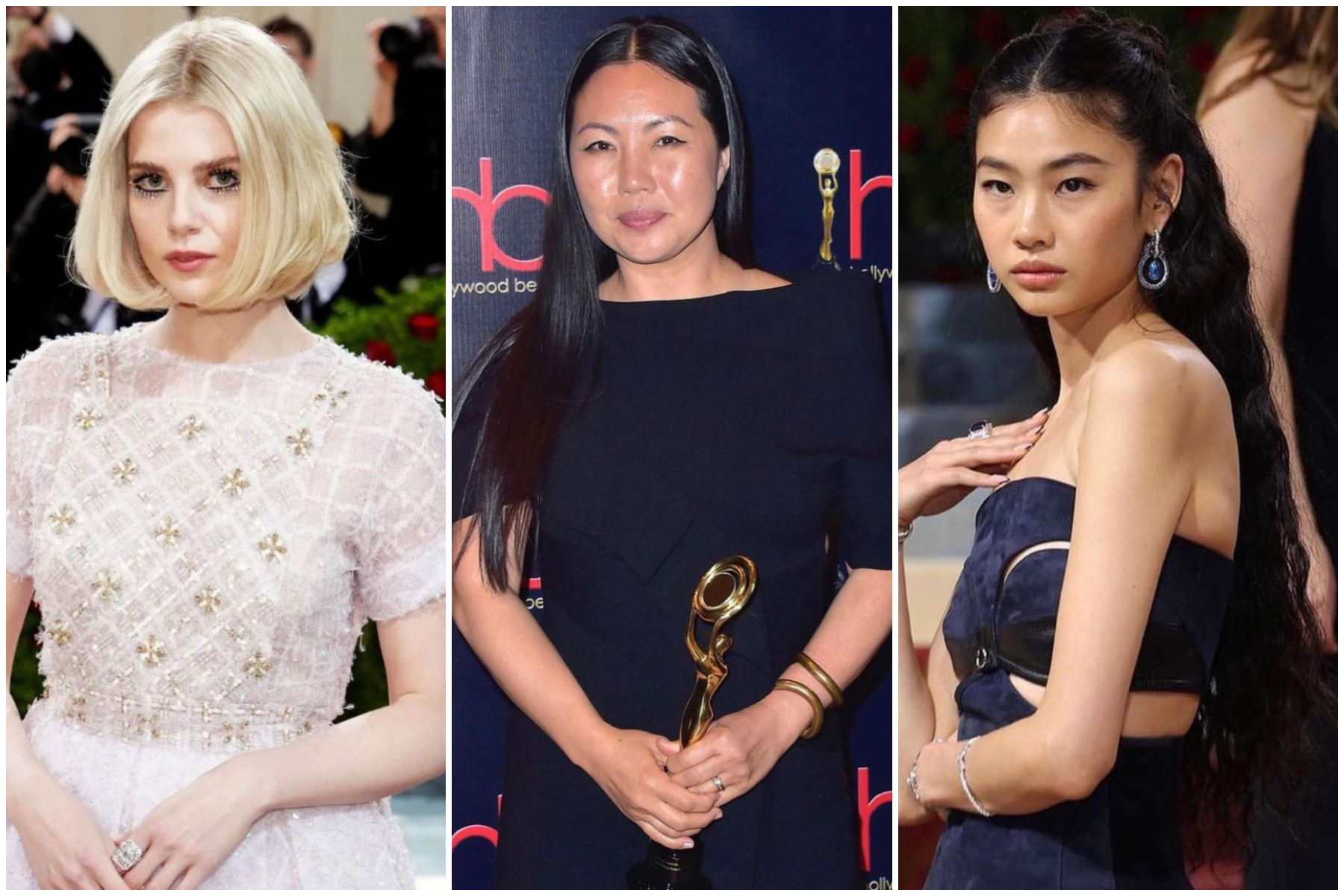 What Inspired Jenny Cho's Met Gala Hairstyles For HoYeon Jung And