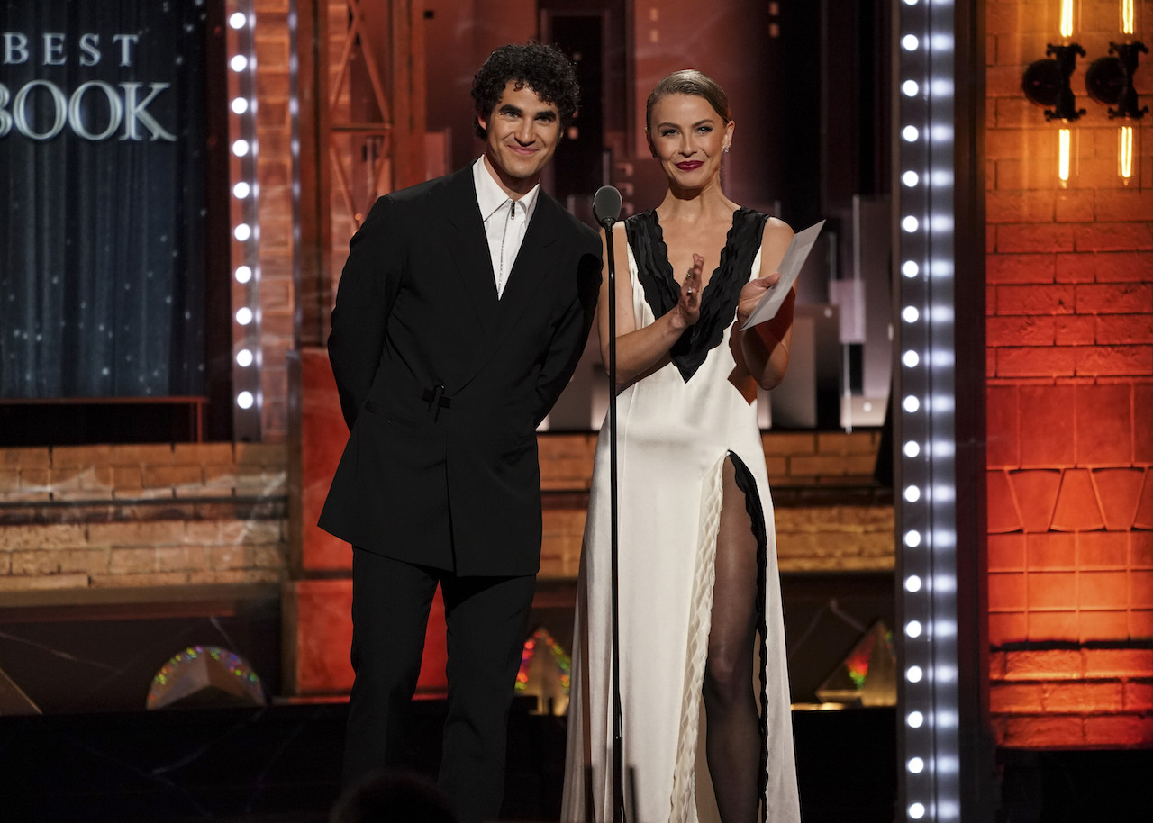 darren criss, tony awards, julianne hough