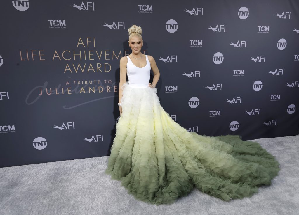 gwen stefani, julie andrews, afi lifetime achievement award