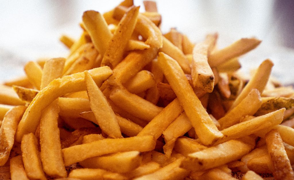 free french fries, charleys
