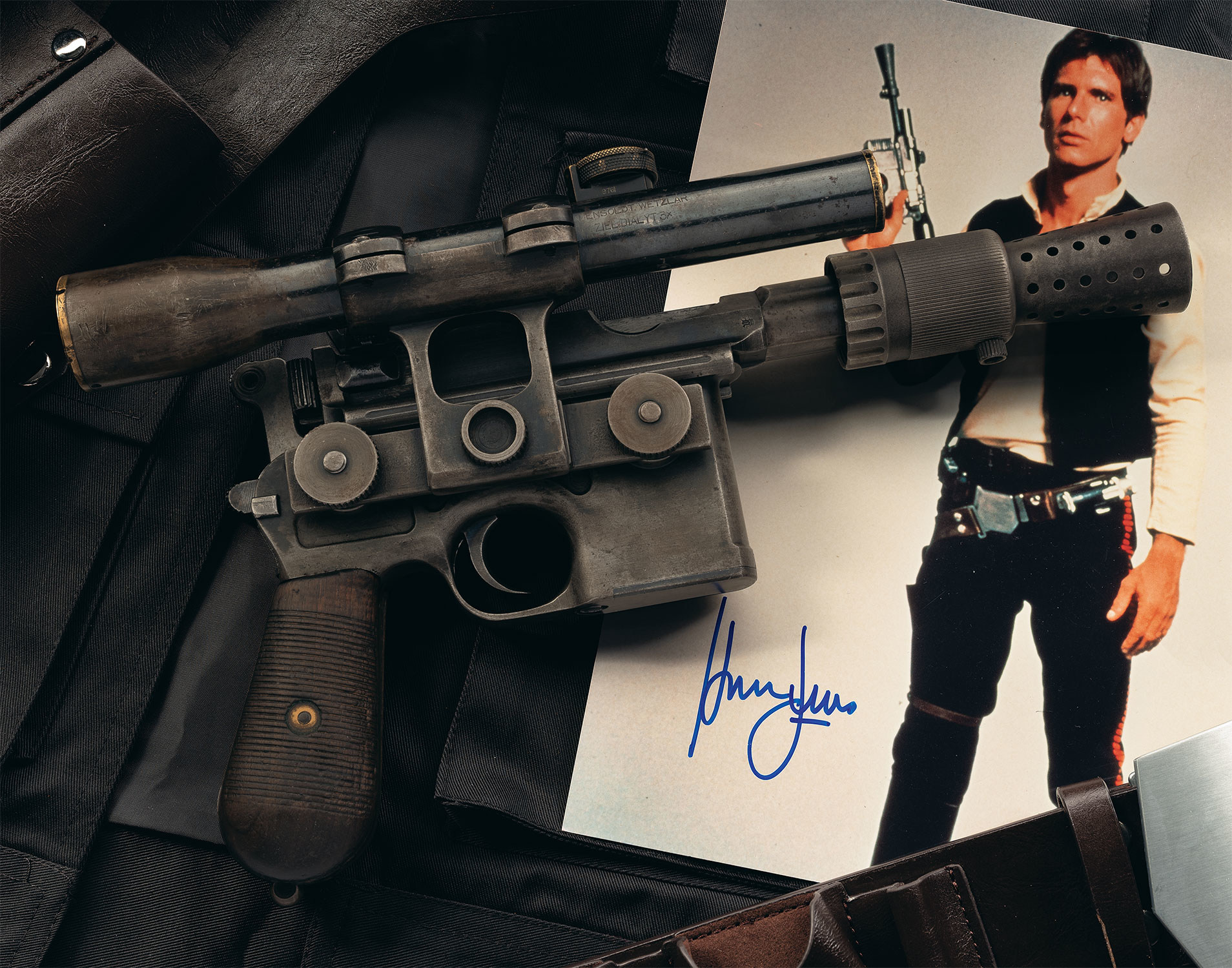 han solo blaster, star wars