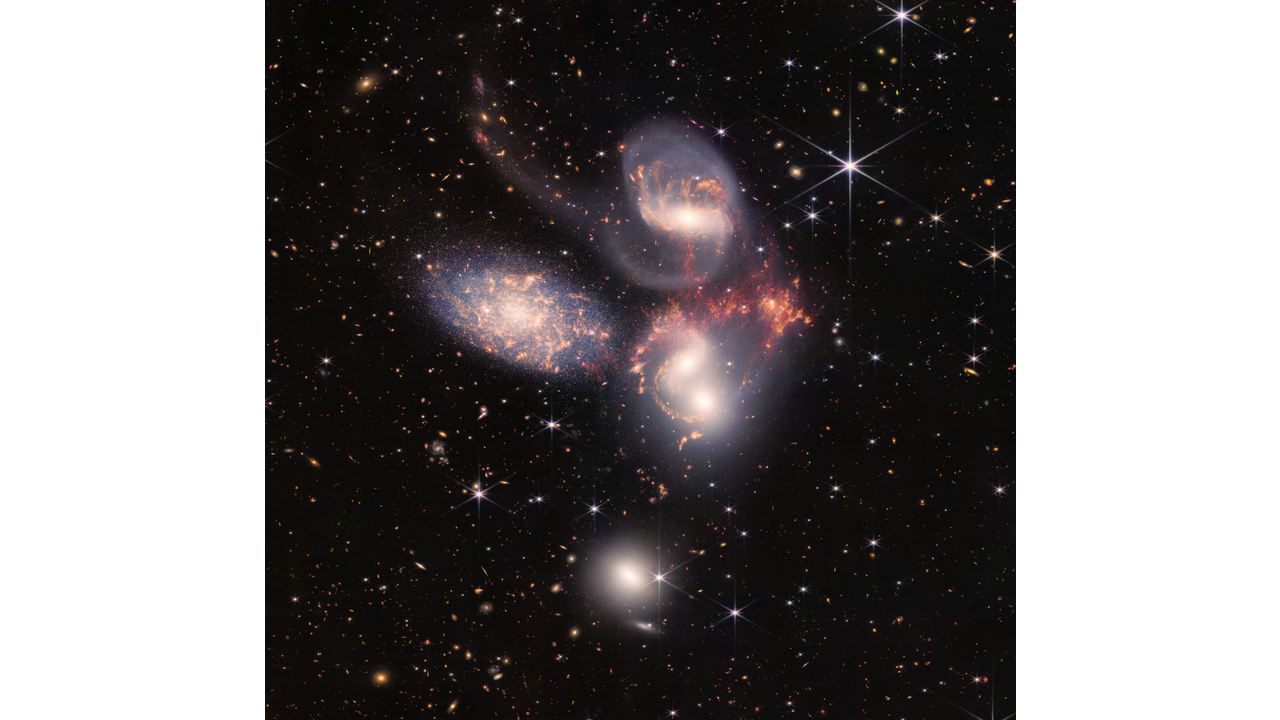 nasa space images, Stephan's Quintet