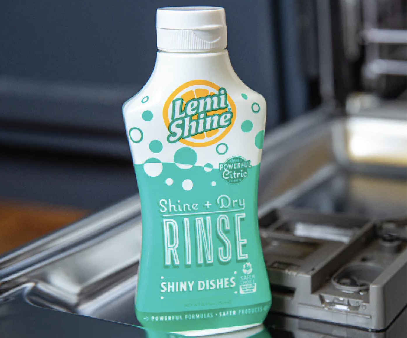 lemi shine, cleaning products, dishwasher