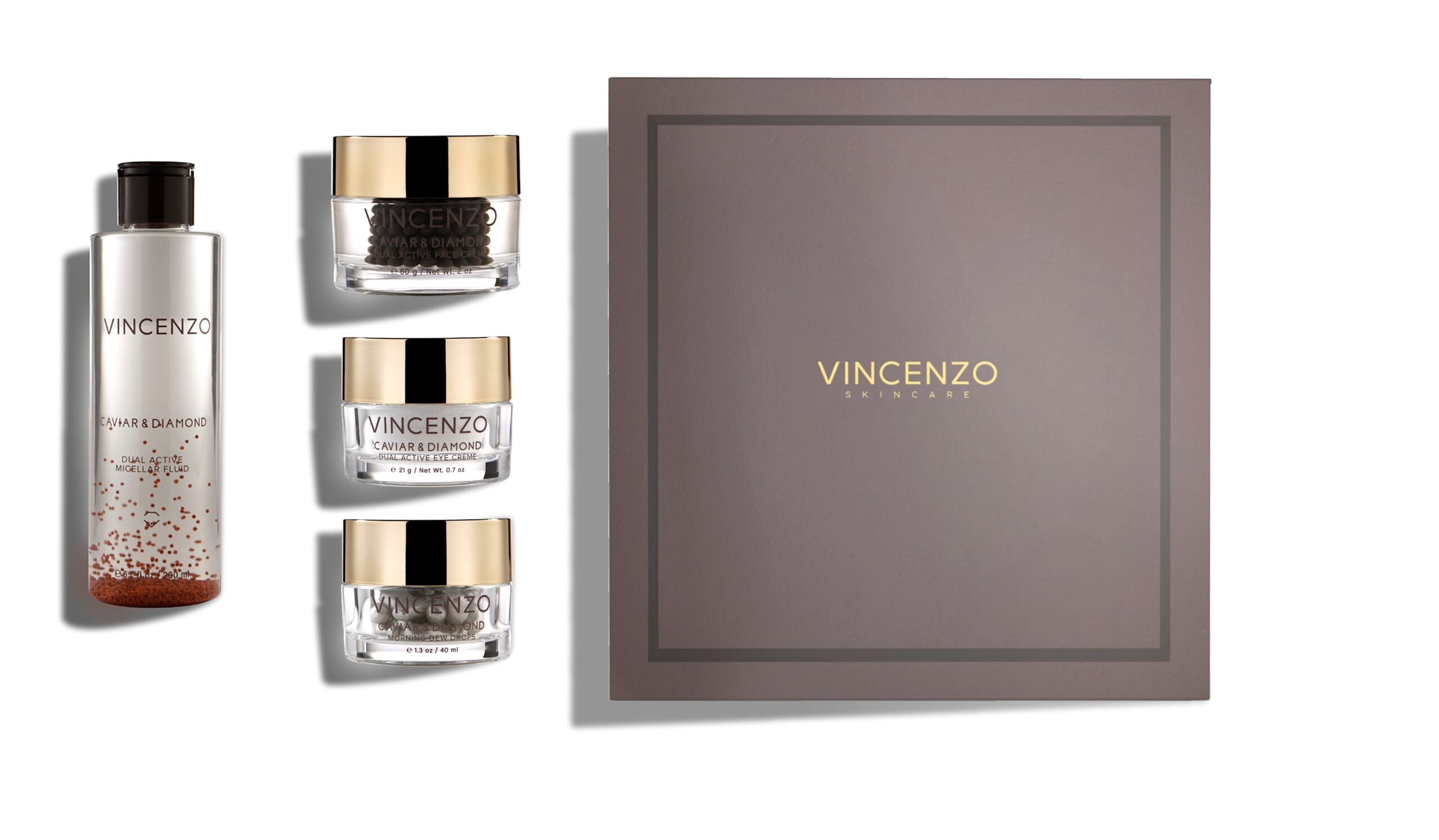 caviar skincare, vincenzo, vince spinnato