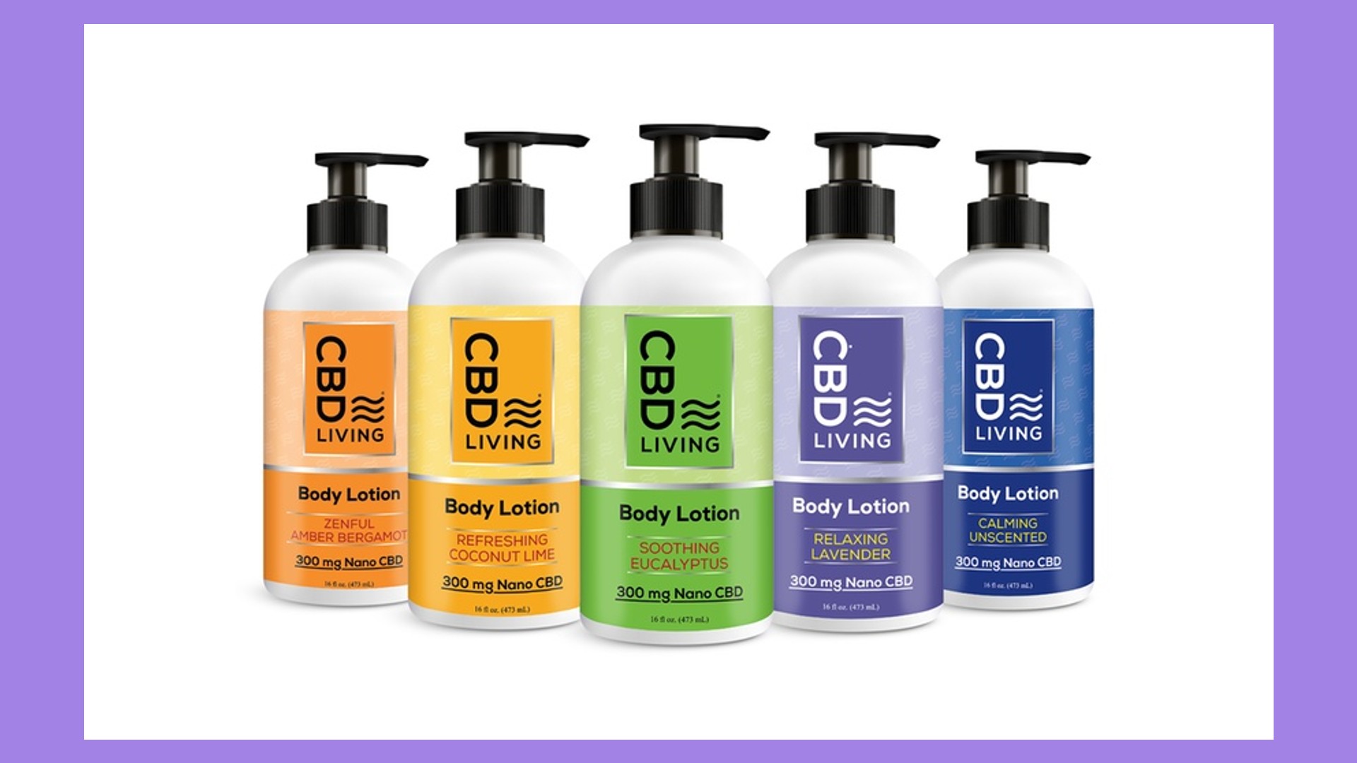 cbd living, lotion
