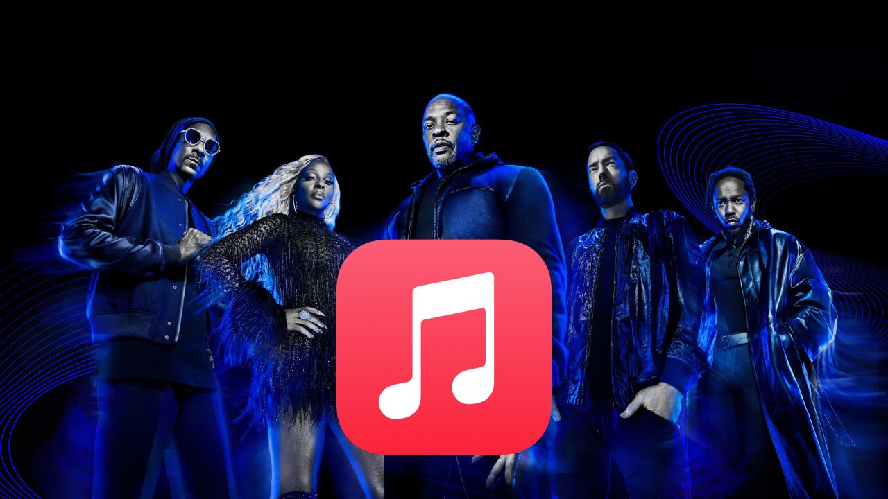 nfl halftime, apple music