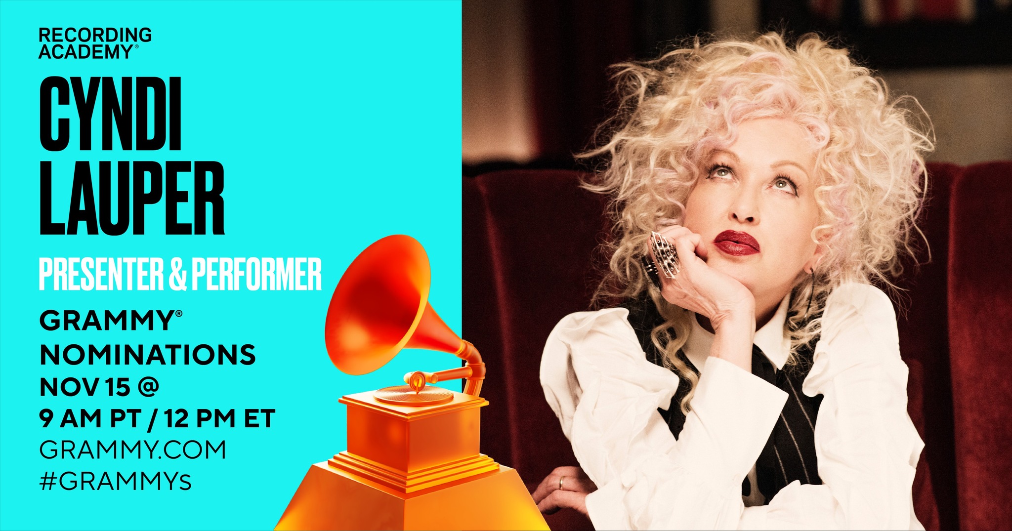 grammy, nominees, cyndi lauper