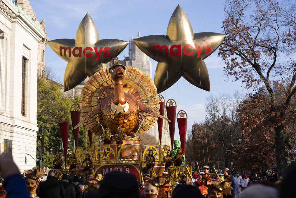 macy's thanksgiving day parade air time