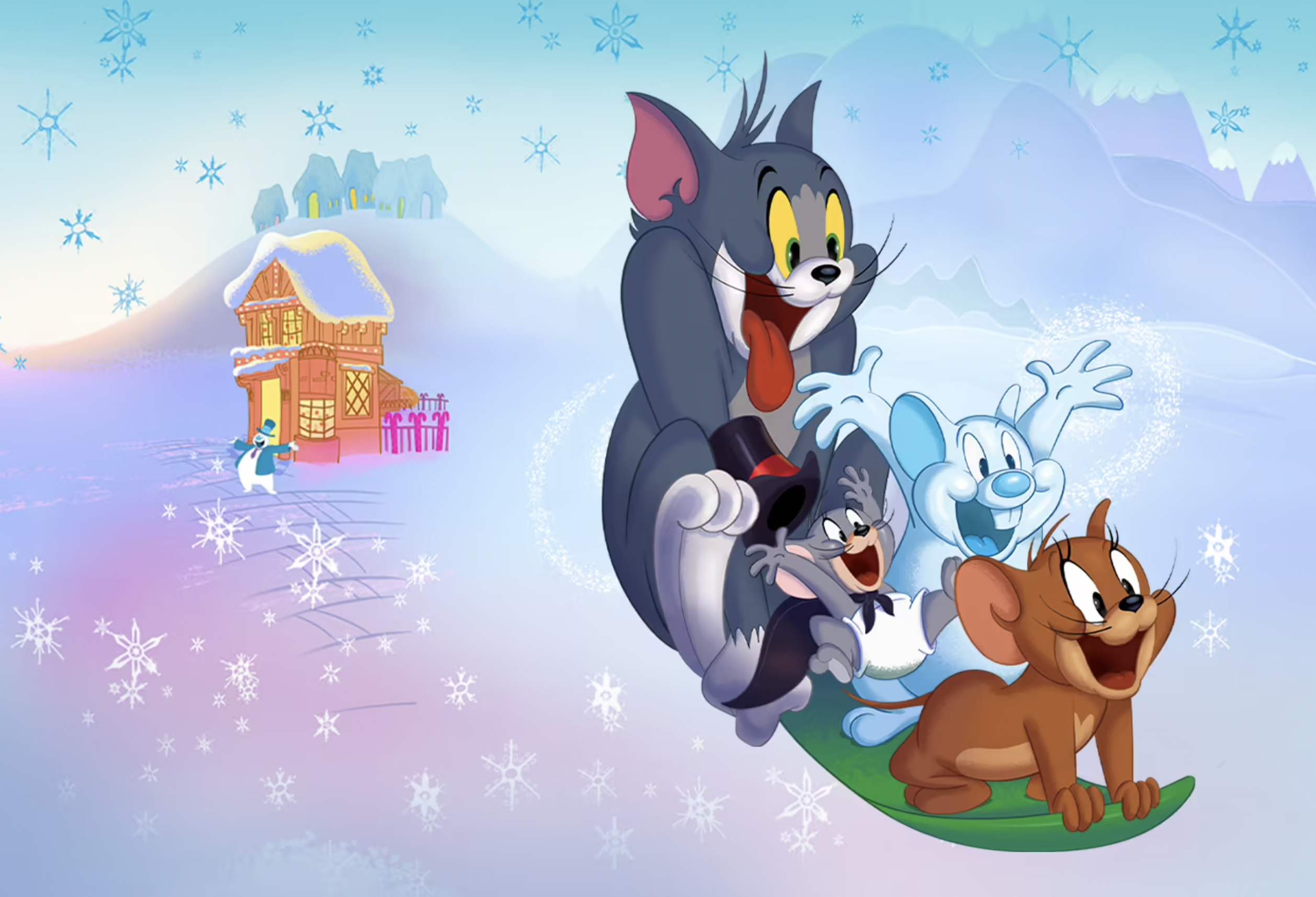 tom and jerry, snowman's land, christmas gift for kids