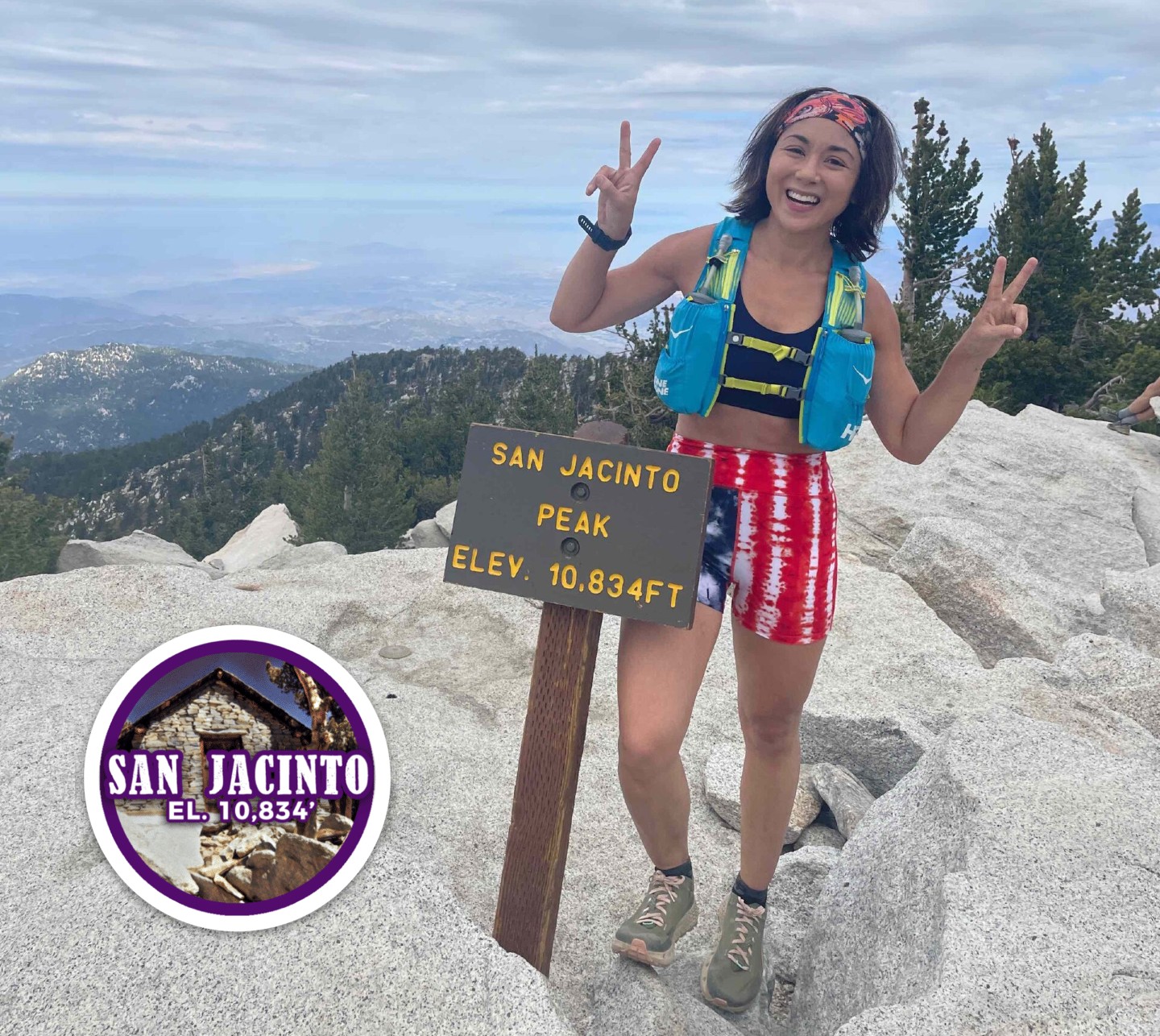 six pack of peaks challenge, trail running, southern california trails, hiking, san jacinto