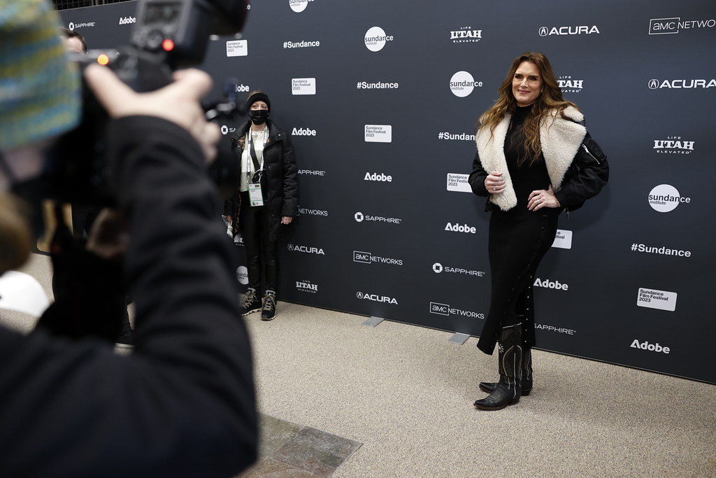 brooke shields. 2023 sundance film festival