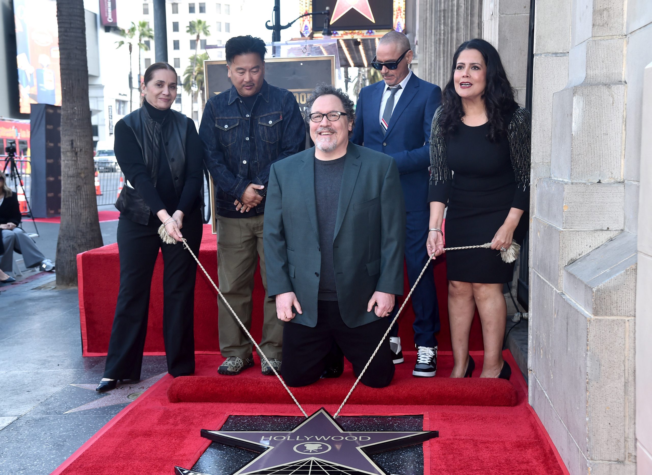 Jon Favreau's Hollywood Walk Of Fame Ceremony