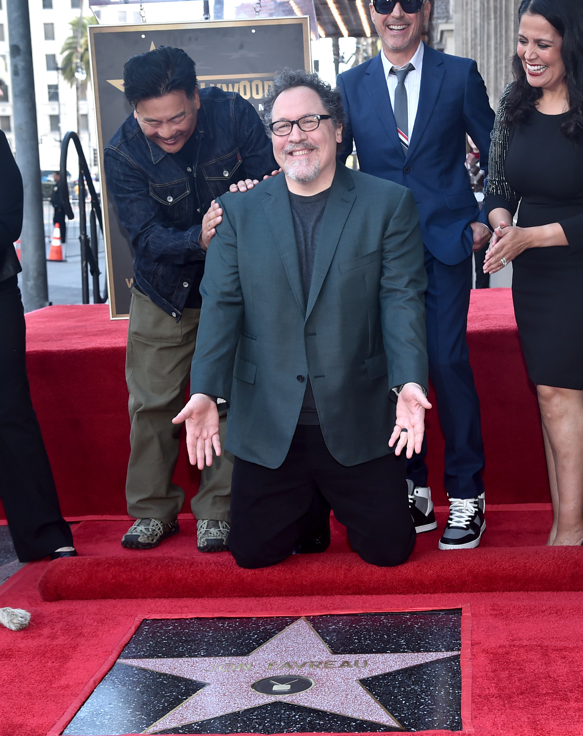 Jon Favreau's Hollywood Walk Of Fame Ceremony