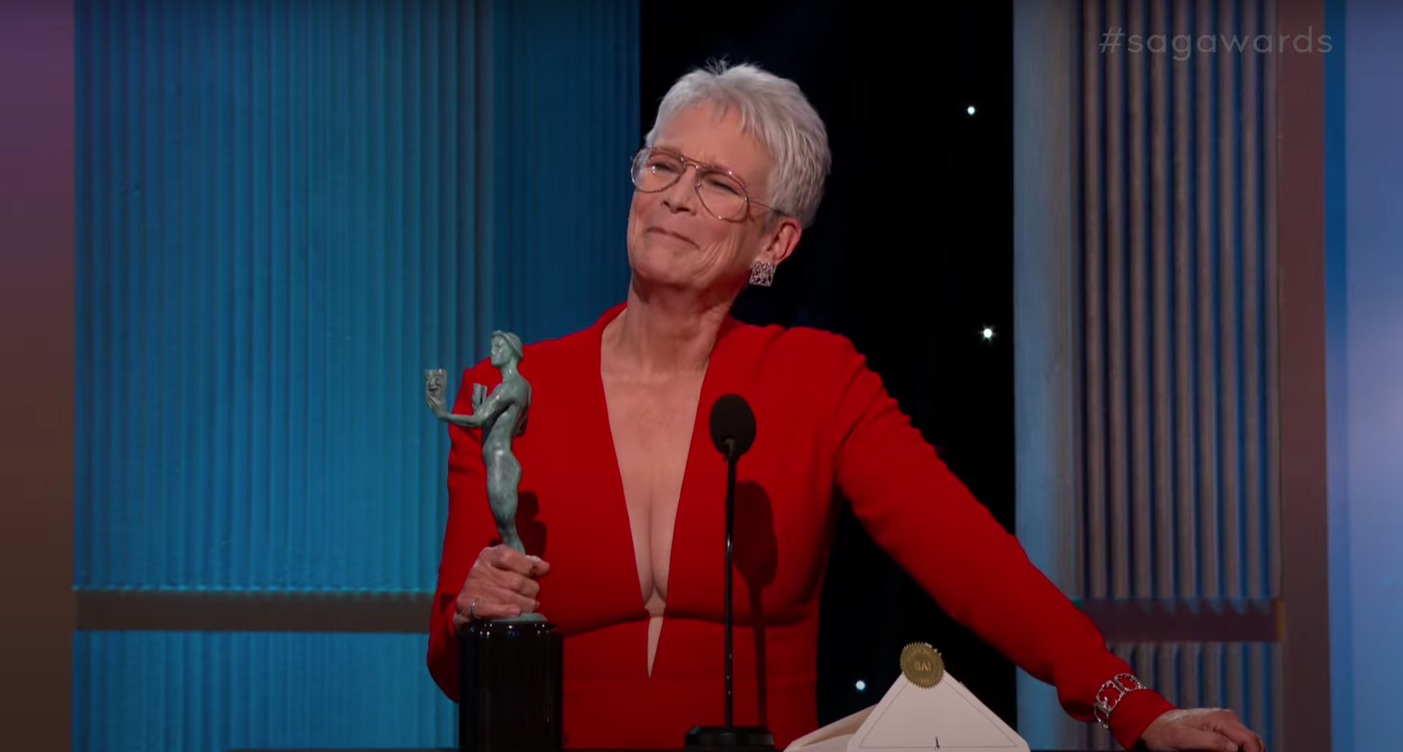 jamie lee curtis, sag awards