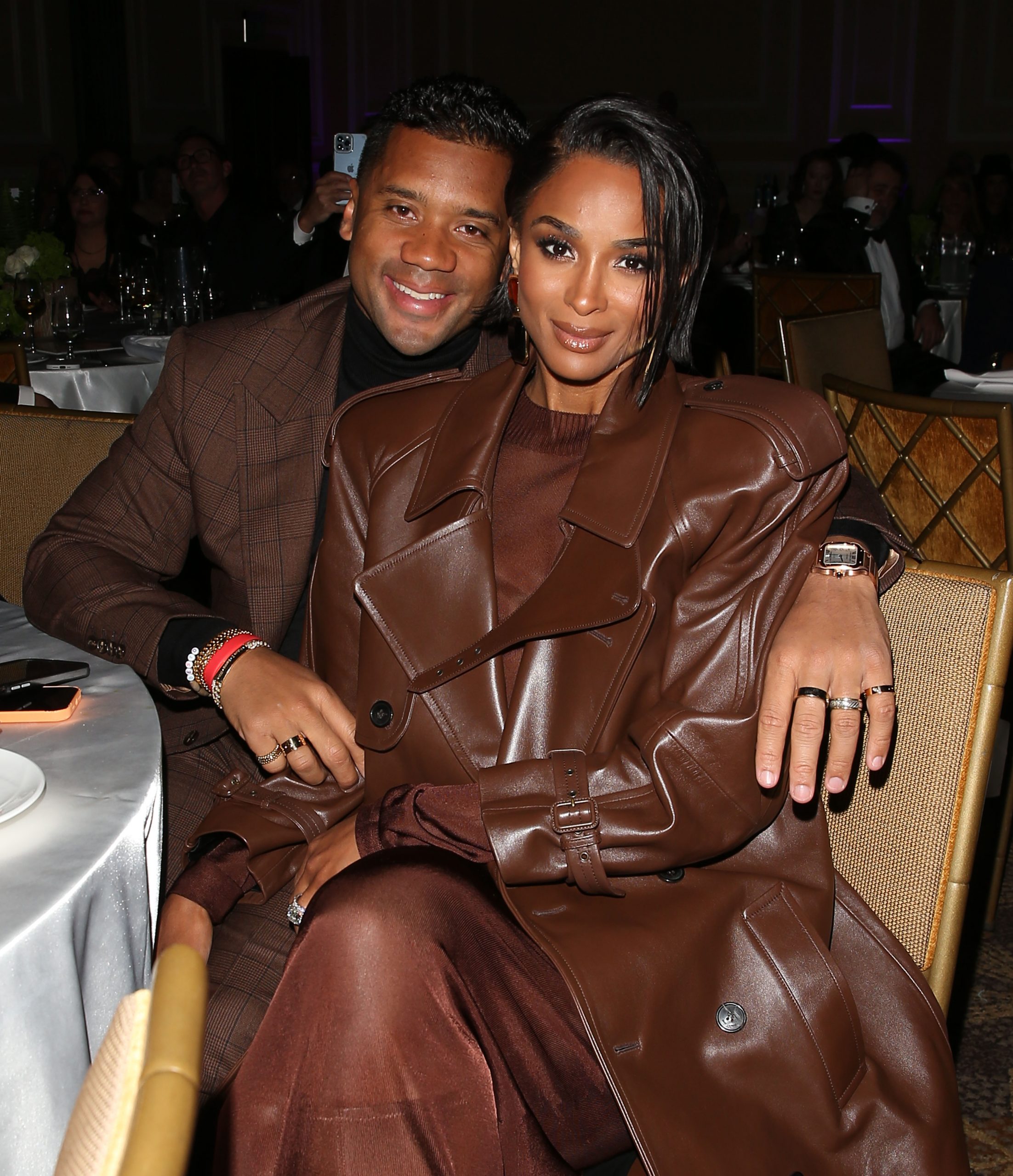 ciara, russell wilson, hollywood beauty awards