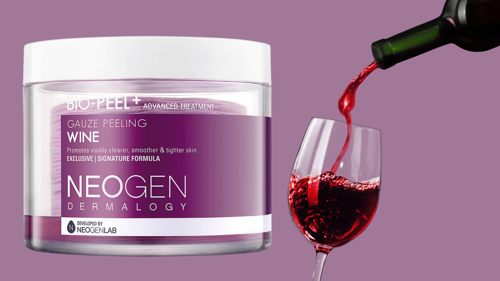 red wine, skincare, Neogen Dermalogy