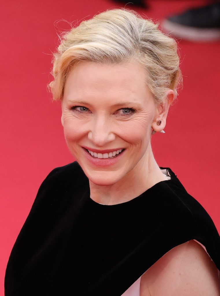 cate blanchett, cannes, mary greenwell, makeup, armani