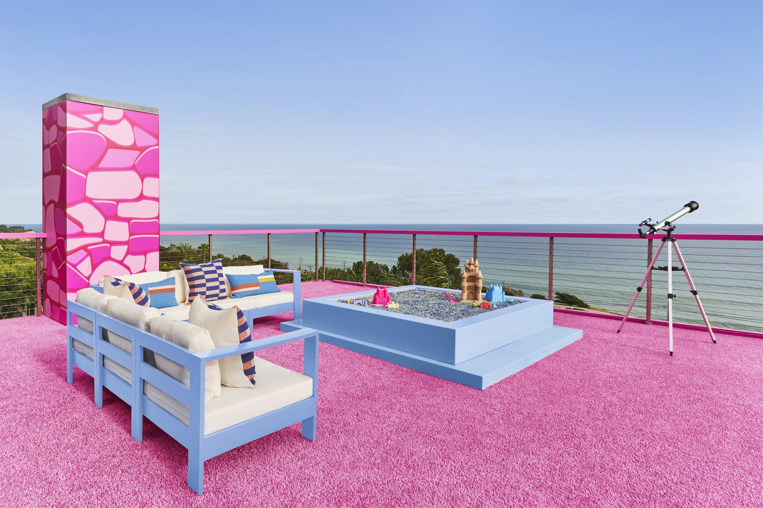 barbie dreamhouse malibu, airbnb