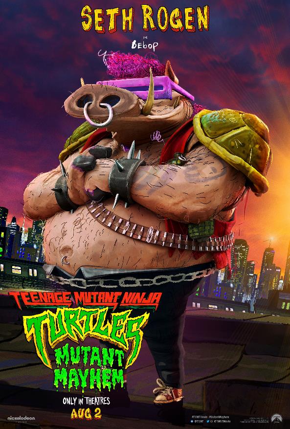 teenage mutant ninja turtles, seth rogen