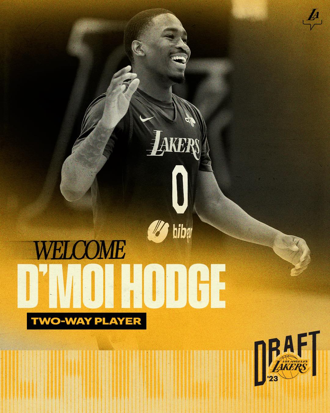 d'moi hodge, lakers