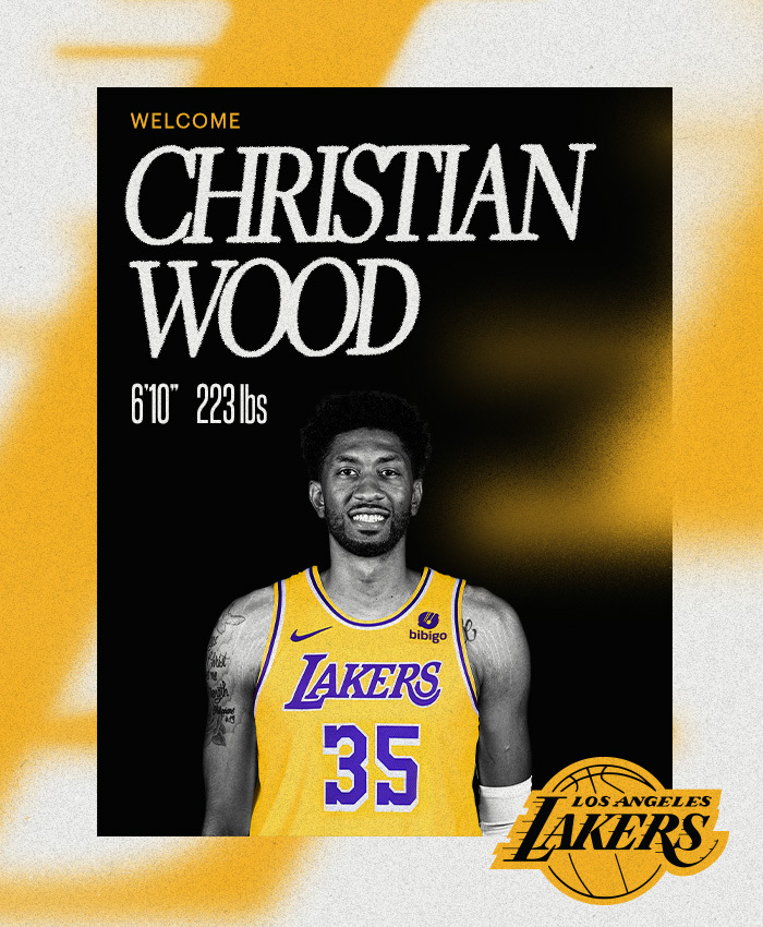 lakers, christian wood