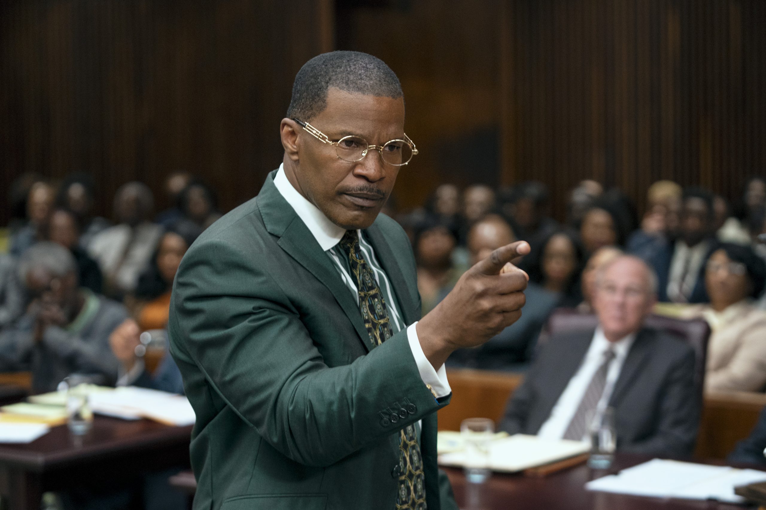 Jamie Foxx as Willie Gary in The Burial Photo: Skip Bolen © AMAZON CONTENT SERVICES LLC