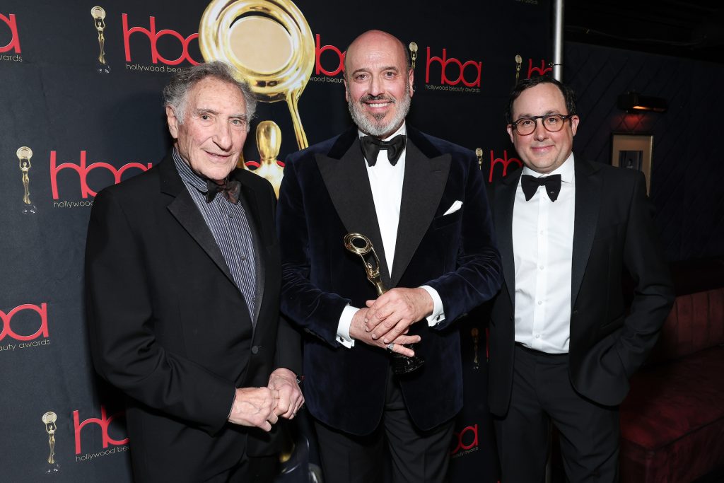 Mark Bridges, Judd Hirsch, P.J. ByrneH,ollywood Beauty Awards
