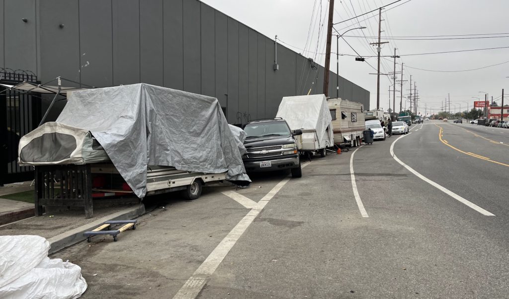 homeless los angeles
