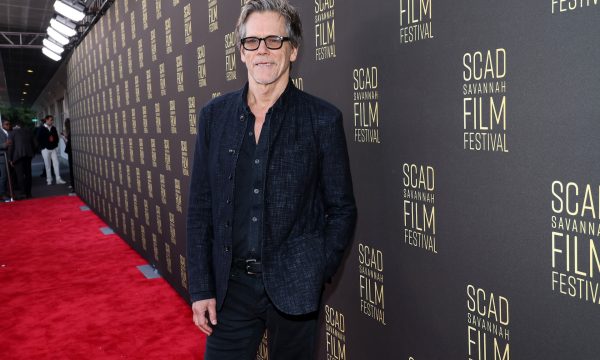 SAVANNAH, GEORGIA - OCTOBER 23: Kevin Bacon attends the Red Carpet Day 3 during the 26th SCAD Savannah Film Festival on October 23, 2023 in Savannah, Georgia. (Photo by Dia Dipasupil/Getty Images for SCAD)