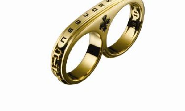 BARNEYS NEW YORK HOORSENBUHS DOUBLE RING