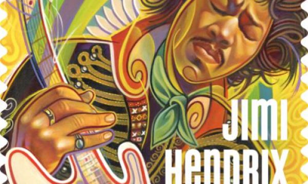 U.S. POSTAL SERVICE HENDRIX STAMP