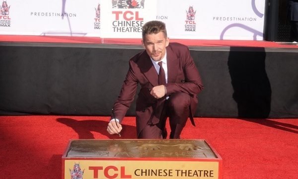 TCL Ethan Hawke Handprint and Footprint