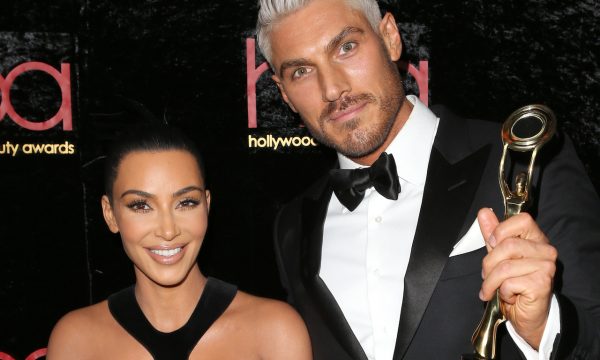 kim kardashian, chris appleton, hollywood beauty awards