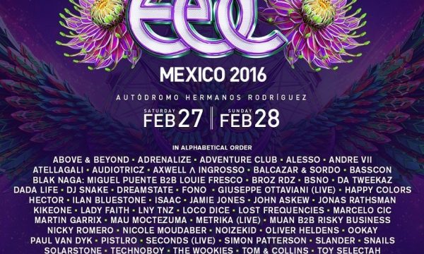 EDC Mexico 2016 Lineup
