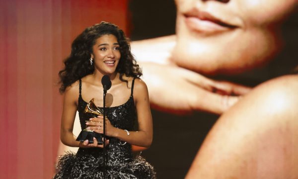 Olivia Dean wins the the award for Best New Artist to Olivia Dean at The 68th Annual Grammy Awards, broadcasting live Sunday, February 1, 2026 on the CBS Television Network, and streaming live and on demand on Paramount+*.. Photo: Stewart Cook/CBS ©2026 CBS Broadcasting, Inc. All Rights Reserved.