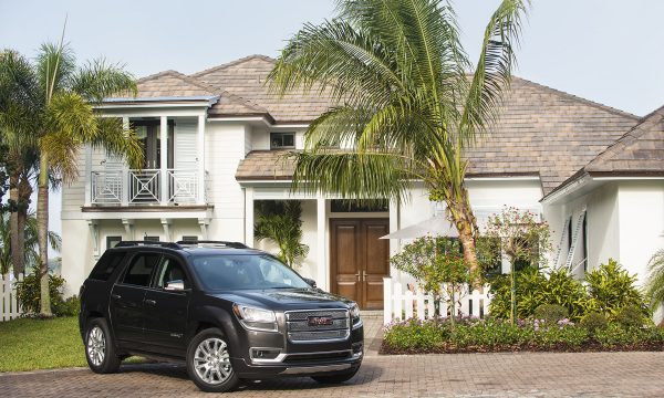 DH16 Front Exterior with GMC Denali