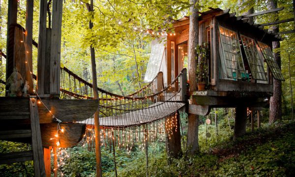 Airbnb Secluded Intown Treehouse