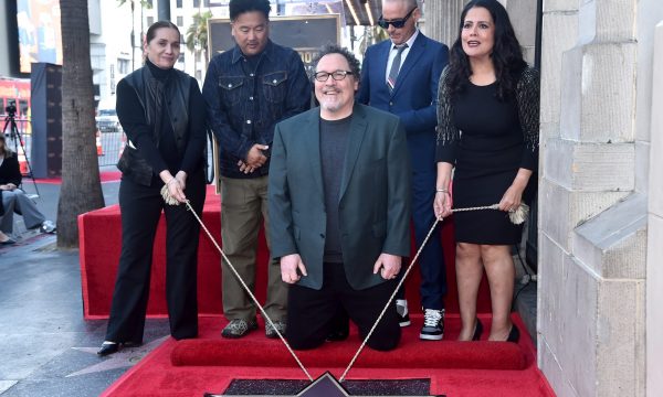 Jon Favreau's Hollywood Walk Of Fame Ceremony