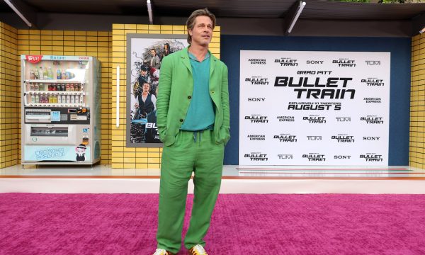 brad pitt, bullet train, premiere