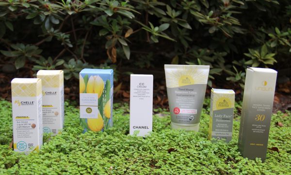 tinted sunscreen, chanel, earth mama